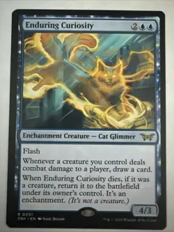 Enduring Curiosity | Duskmourn: House of Horror | NM | MTG [freshpullsco] - Image 1