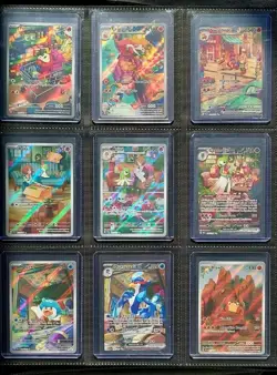 Pokemon Binder Collection NM - Alt Art - SIR IR GX VMAX V Art Rare - Image 1
