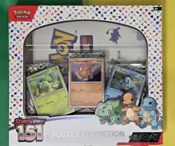 Pokemon TCG Scarlet & Violet 151 Poster Collection Box New Sealed 820650853166 - Image 1