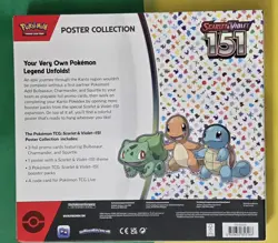 Pokemon TCG Scarlet & Violet 151 Poster Collection Box New Sealed 820650853166 - Image 2