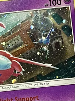 Latios SM87 (LP) •x2 SWIRLS• Holo Rare Sun & Moon: Black Star Promo 2017 Pokemon - Image 4