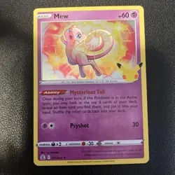 Pokemon TCG - Mew Holo 011/025 - Celebrations - Image 1