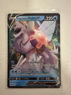 Origin Forme Palkia V Pokemon SWSH10 Astral Radiance Ultra Rare - Image 1