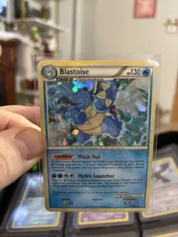Blastoise (13/95) Cracked Ice Holo Pokemon TCG-Unleashed - Image 1