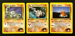 Pokemon TCG 1st Edition Brock's Vulpix, Sandslash (+3) Gym Challenge 2000 - Image 4