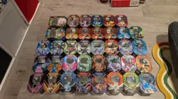37 Empty Pokemon TCG Storage Collector Tins Bundle - Image 1