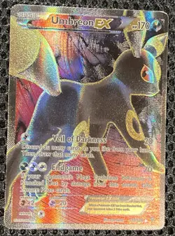 Pokemon Umbreon EX 119/124 XY Fates Collide Ultra Rare Full Art Holo NM - Image 3