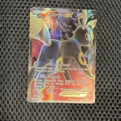 Pokemon Umbreon EX 119/124 XY Fates Collide Ultra Rare Full Art Holo NM - Image 4