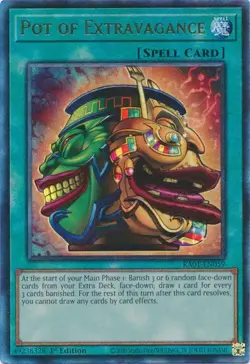 Pot of Extravagance - RA01-EN059 - Ultimate Rare - Rarity Collection - Yugioh - Image 1