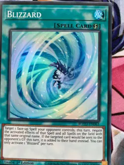 Yugioh Blizzard ROTD-EN063 Super Rare NM x3 Play Set - Image 1