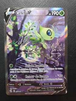 Carte Pokemon : Celebi V 245/264 Poing de Fusion Francaise - Image 1