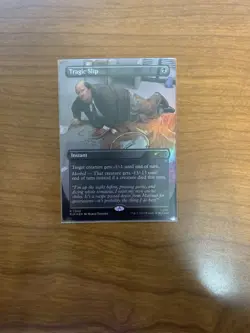 Secret Lair x The Office Tragic Slip FOIL Bonus Chase Card - Image 1