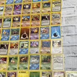 Pokemon Gym Heroes & Challenge Pokemon Lot of 82 Cards Vintage Card LP - LP+ TCG - Image 3