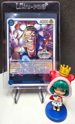 One Piece Card Game Mr 2 Bon Kurei OP01 084 Championship Series Promo NM/M - Image 1