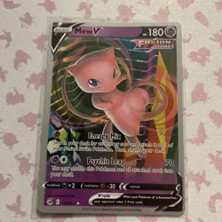 NM Mew V - 113/264 2023 World Championship- Pokemon Card - Image 1