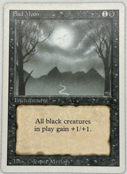 MTG: Bad Moon Revised Edition Regular - Image 1