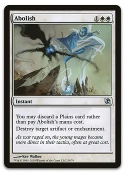 Abolish #29 (NM) Elspeth vs Tezzeret DDF Magic MTG - Image 1