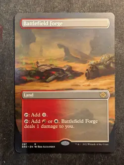 Battlefield Forge - Borderless - The Brothers War (MTG) - Image 1