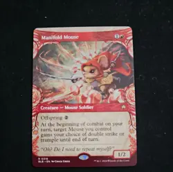 [MTG][MAGIC] Manifold Mouse [Showcase] - BLB [NM] - Image 1