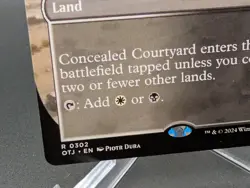 Concealed Courtyard (Borderless) Outlaws of Thunder Junction Regular - Image 2