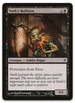 Nath's Buffoon #129 (LP) Lorwyn LRW Magic MTG - Image 1