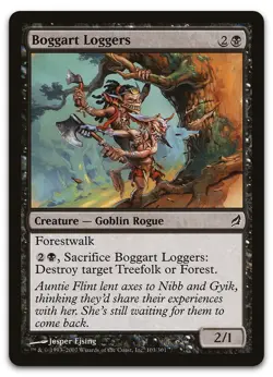 Boggart Loggers #103 (LP) Lorwyn LRW Magic MTG - Image 1