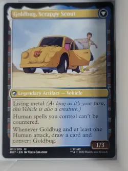 Goldbug, Humanity's Ally Regular - Transformers MTG-NM - Image 2