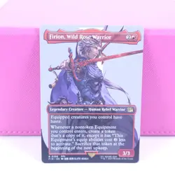 Firion, Wild Rose Warrior (Rare Borderless) #386 Final Fantasy MTG Near Mint - Image 1