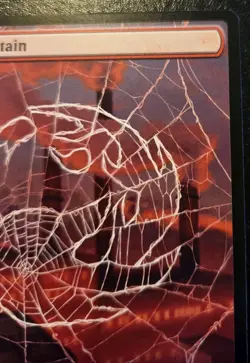 Mountain (Full Art) 0192 Land Spider-Man Magic: The Gathering - Image 3