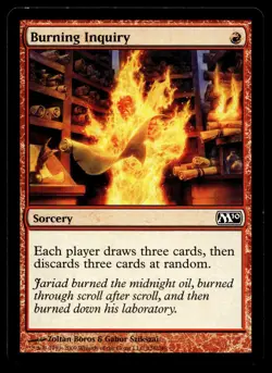 Burning Inquiry 128 Foil C Magic 2010 (M10) LP - Image 1