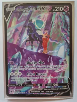 Pokemon TCG Astral radiance Shadow Rider Calyrex V TG17/TG30 - Image 1