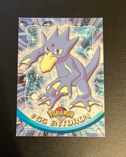 1999 Topps Pokemon Blue Logo TV Animation Edition Entoron #55 - Image 1