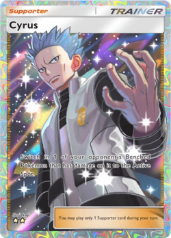 ?READY ?Cyrus?? Supporter TRAINER - Pokemon TCG Pocket Trading Card Game - Trade - Image 1