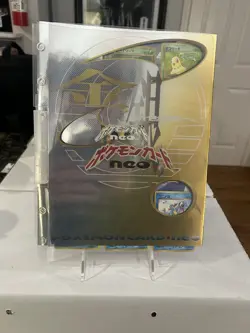 2x Japanese COMPLETE Pokemon 9-Card PREMIUM FILE 1 Promo NEO GENESIS Holo Set - Image 1