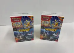 Pokemon TCG Surging Sparks Booster Bundle Lot Of 2 Boxes 12 Packs New Sealed - Image 1