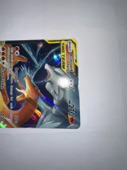 Reshiram & Charizard GX Ultra Rare Holo SM - Unbroken Bonds 20/214 NM Pokemon TC - Image 4