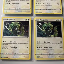 Pokemon TCG Rayquaza SWSH029 Black Star Promo Holo Lot Of 5 + Non Holo ALL NM - Image 3