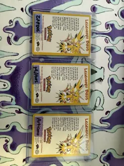 POKEMON SEALED ALL 3 Movie Promo Legendary Birds Moltres Articuno Zapdos WOTC - Image 1
