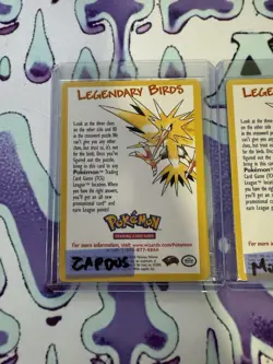 POKEMON SEALED ALL 3 Movie Promo Legendary Birds Moltres Articuno Zapdos WOTC - Image 2