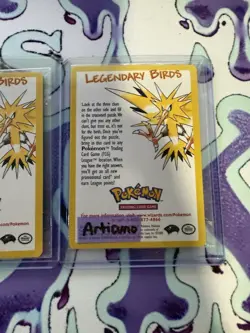 POKEMON SEALED ALL 3 Movie Promo Legendary Birds Moltres Articuno Zapdos WOTC - Image 4
