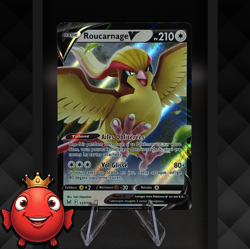 Carte Pokemon : Roucarnage V 137/196 - E&B Origine Perdue - UR - NM - FR - Image 1