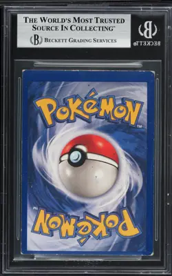 BGS 3 ERROR Square Cut Blastoise Base Set Holo Pokemon TCG - Image 2