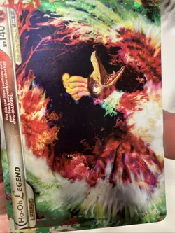POKEMON HO-OH LEGEND HGSS 111 (Top)& 112(Bottom) HOLO SET - NM Swirl On Top - Image 3