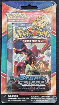 Pokemon TCG: XY Steam Siege & Roaring Skies 2PK Blister W/pin Factory Sealed 2 - Image 3