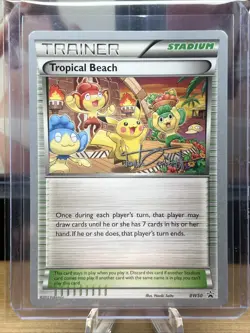 2012 Pokemon, Black & White Promos, #BW50 Tropical Beach 2014 World Championship - Image 1