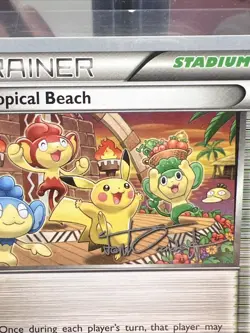 2012 Pokemon, Black & White Promos, #BW50 Tropical Beach 2014 World Championship - Image 3