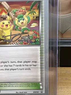 2012 Pokemon, Black & White Promos, #BW50 Tropical Beach 2014 World Championship - Image 5