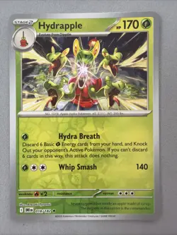Pokemon TCG * Destined Rivals 018/182 Hydrapple Rare * REVERSE HOLO * FRESH PK - Image 1