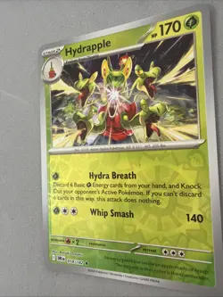 Pokemon TCG * Destined Rivals 018/182 Hydrapple Rare * REVERSE HOLO * FRESH PK - Image 2