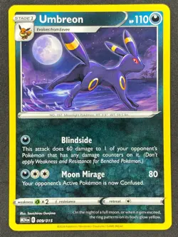 Pokemon Umbreon 9/15 McDonald's Collection 2024 NM - Image 1